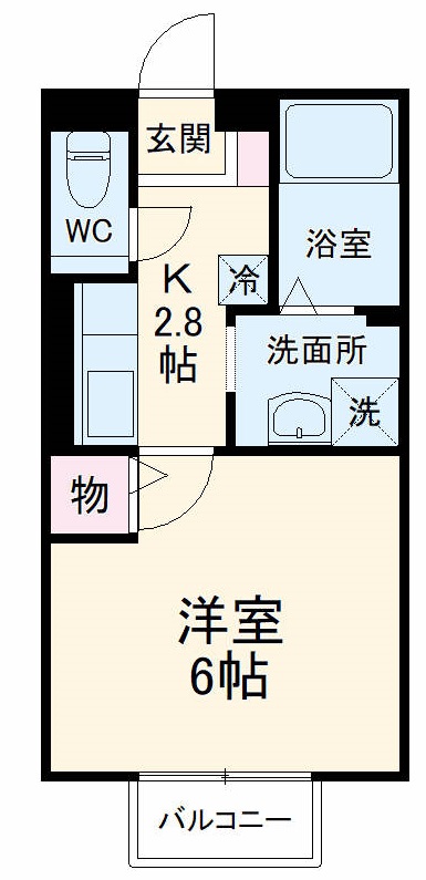 パル・コメットの間取り