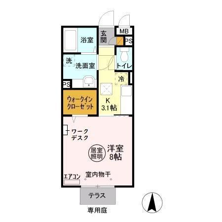 プリモ フィオーレの間取り