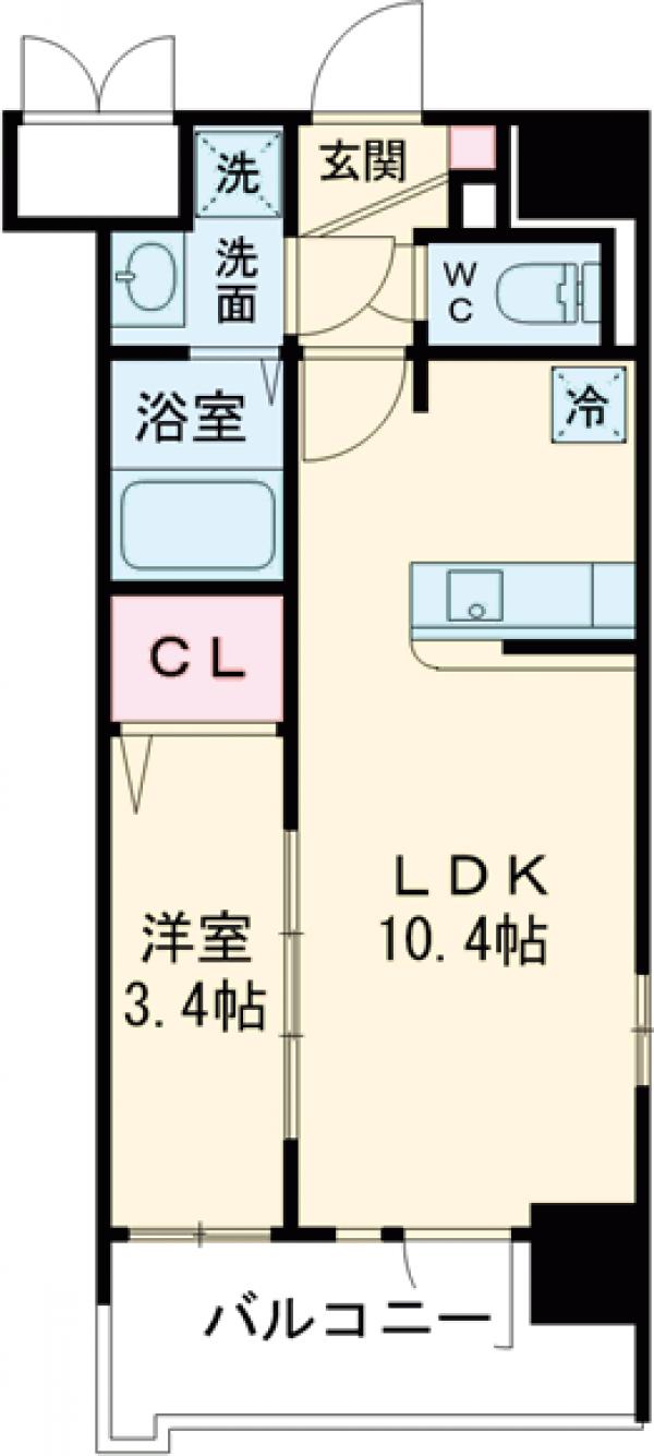 クラシィコートの間取り