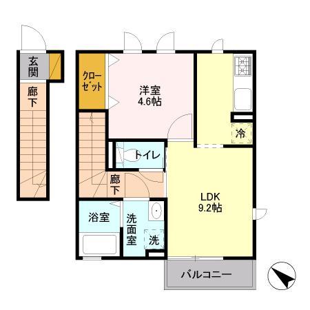 クルミー幕張本郷の間取り