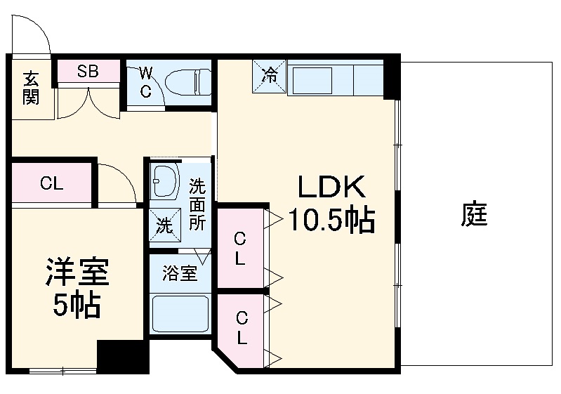 リデンテ南浦和の間取り