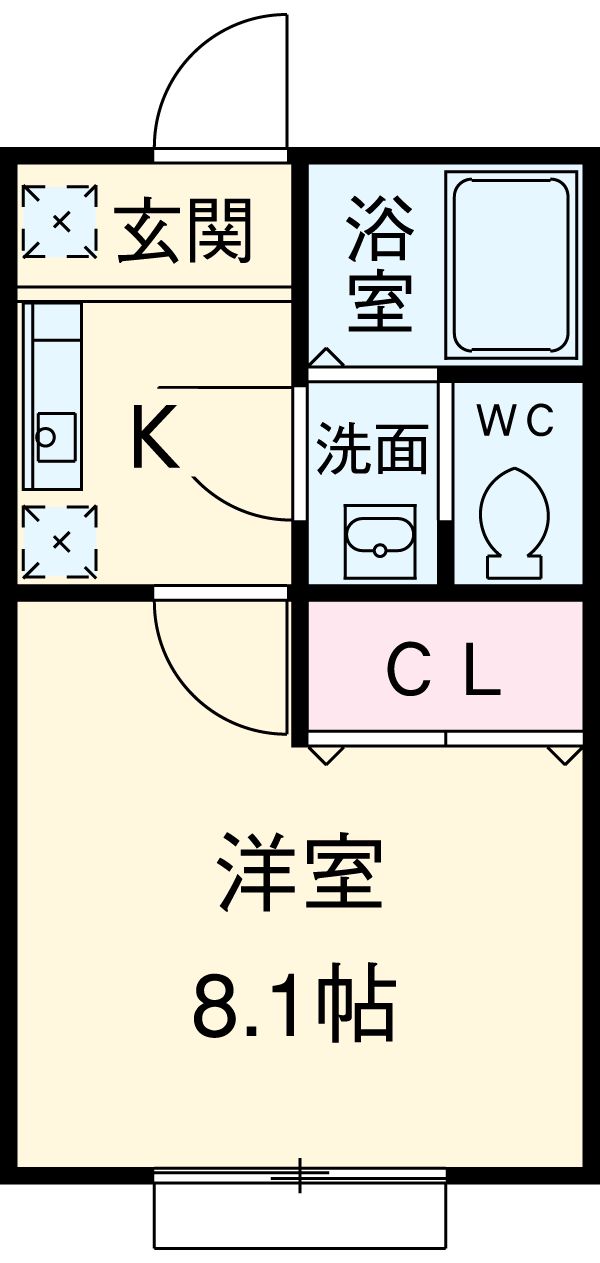 フォレストツインハウスS棟の間取り