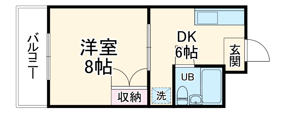 コーポいとうⅤの間取り