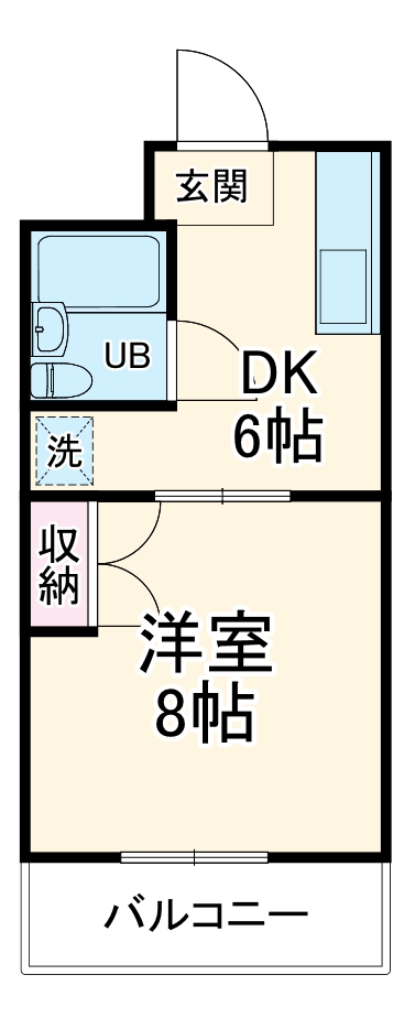 コーポいとうⅤの間取り