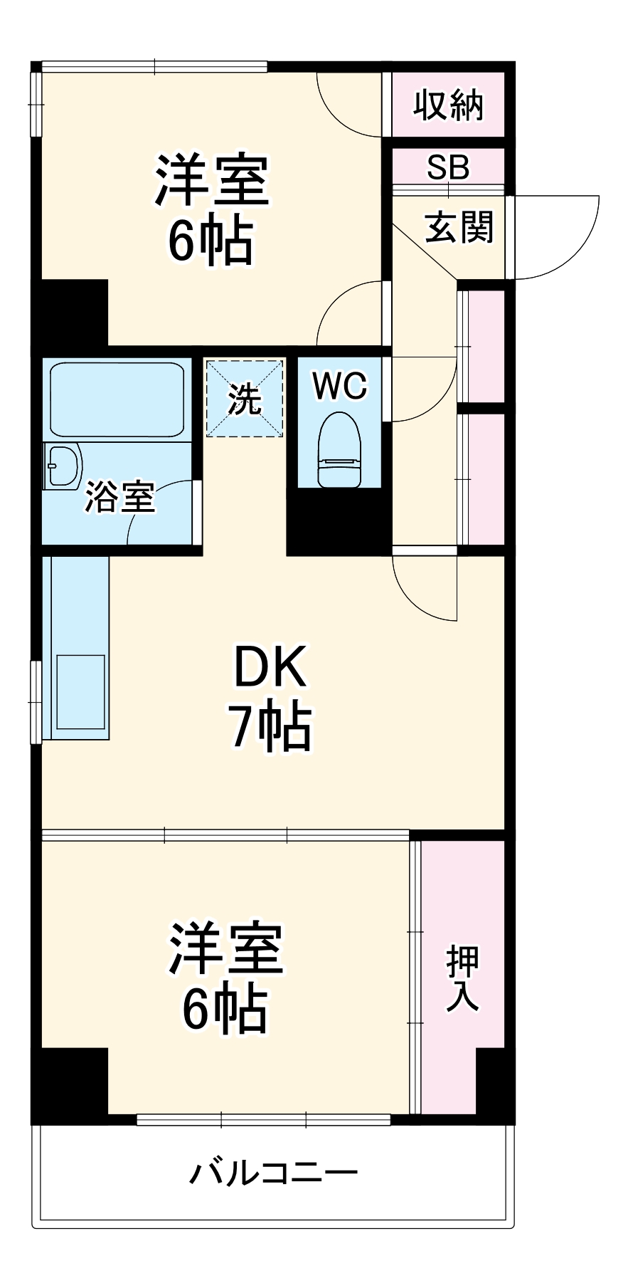 ビジュアルピアの間取り