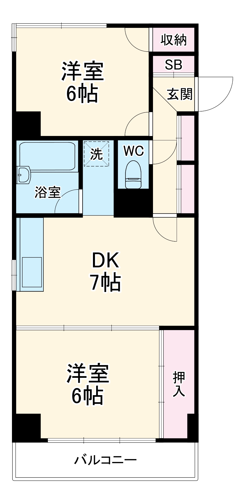 ビジュアルピアの間取り