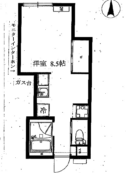 三家第1ビルの間取り