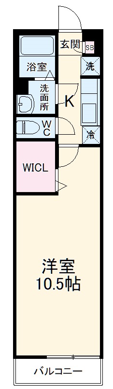 リブリ・貝塚の間取り