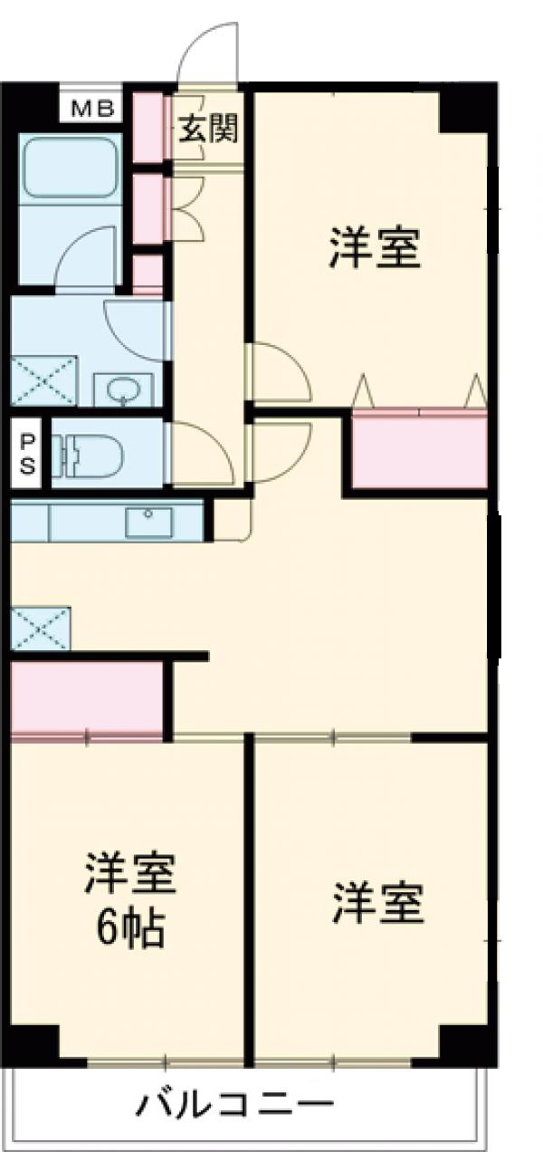 グレイスコートの間取り