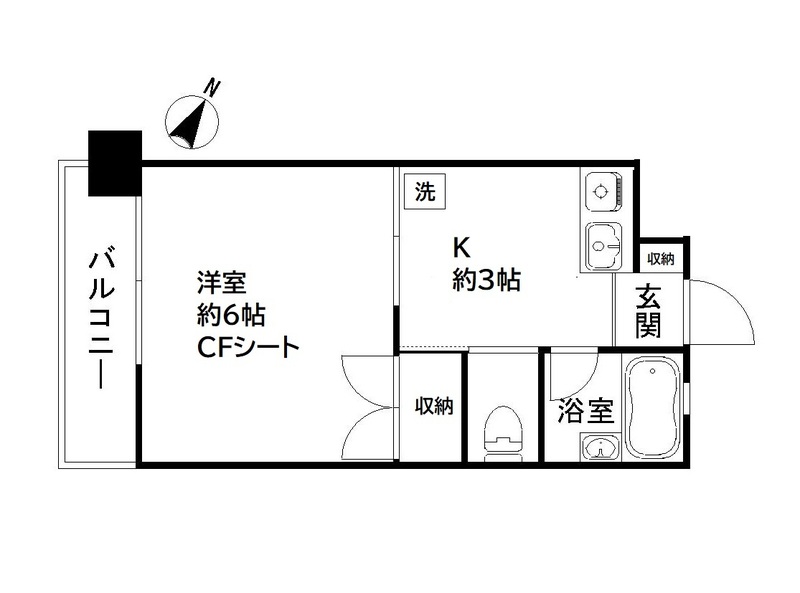 グランドパレス西千葉の間取り