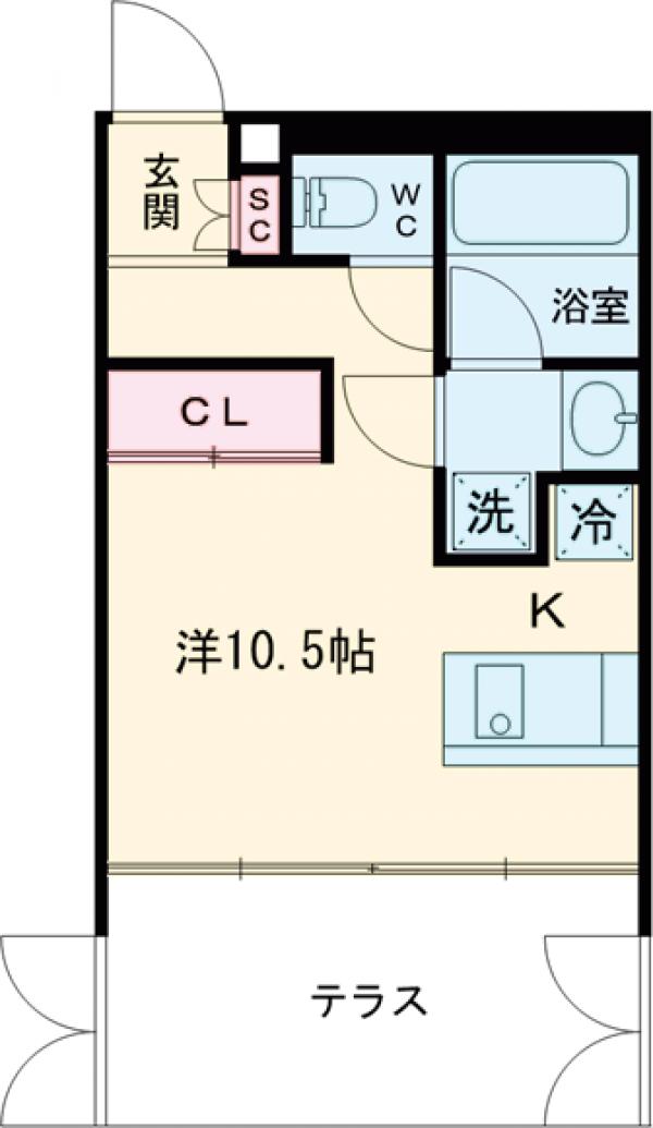 荻窪アパートメントの間取り