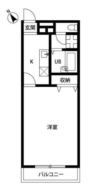 アムール クララの間取り