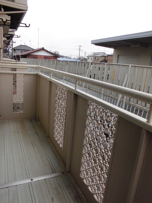12/18 バルコニー
