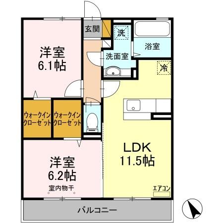 ウィル ステージの間取り