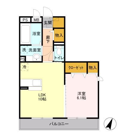 ルクティアの間取り