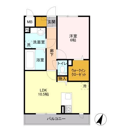 ルクティアの間取り