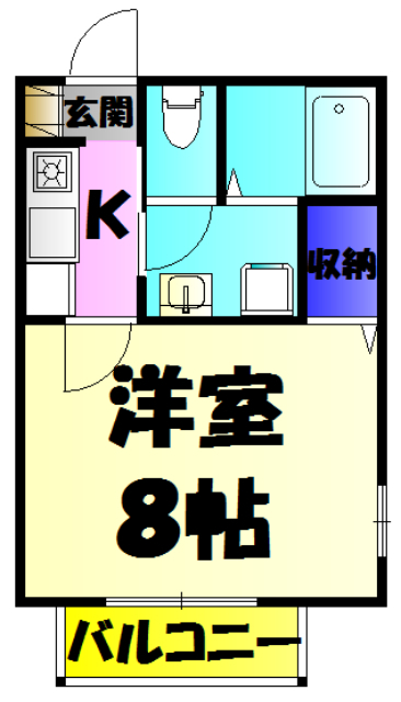 リバーシティ院内の間取り
