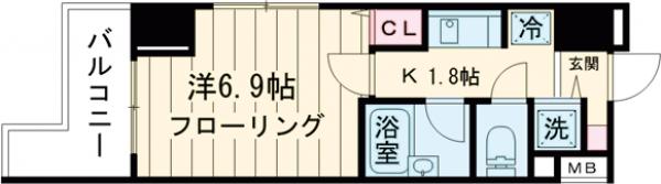 グロースメゾン亀戸の間取り