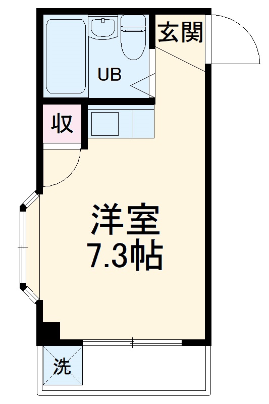 サンハイツ吉村の間取り