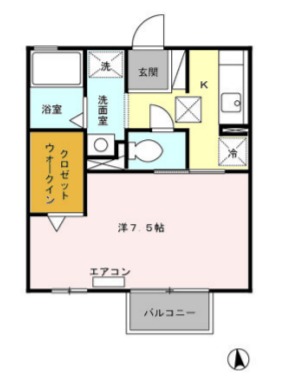 サフィールの間取り