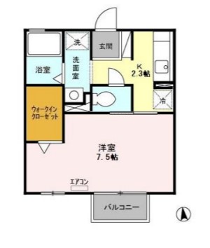 サフィールの間取り