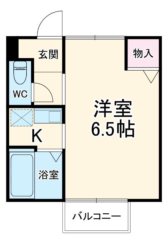レカン 壱番館の間取り