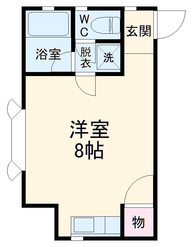 Kハイツ天台の間取り