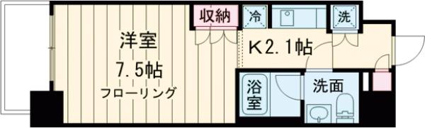 リエトコート西大島の間取り