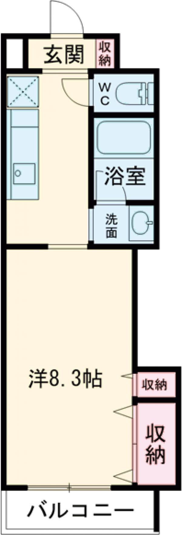 ラウンドタワー オペリアの間取り