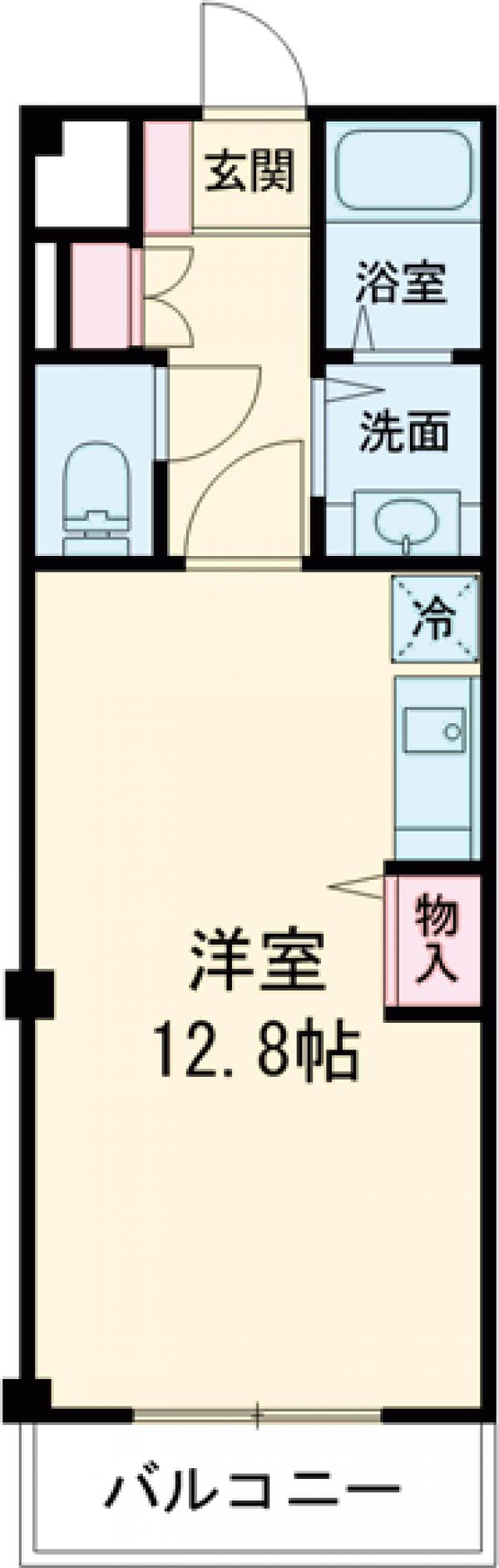 グランシーズ・アリヤマの間取り
