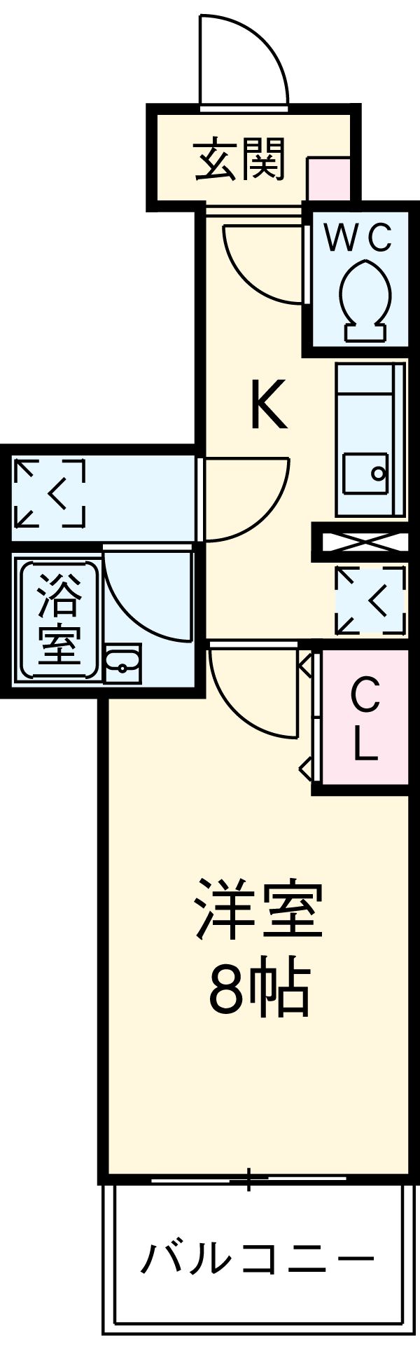 イーストガーデンリバーサイド町田の間取り