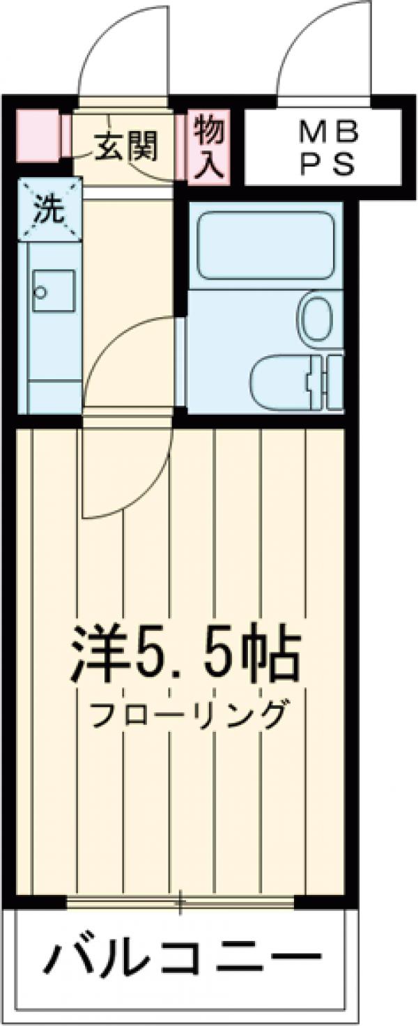 グランヴァン阿佐ヶ谷の間取り