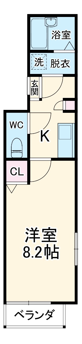 Mグラッチェの間取り