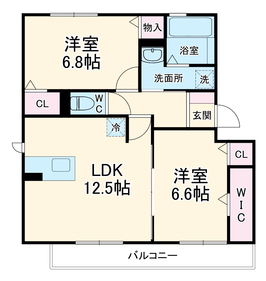 Alivioの間取り