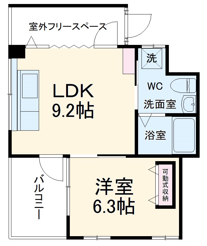 VILLA COZYの間取り