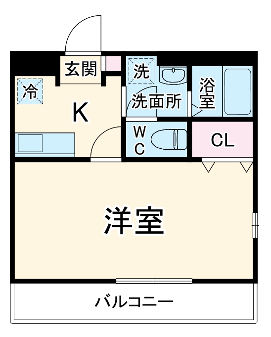 アンプルール フェール Horizonの間取り