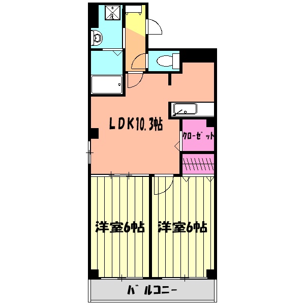 Prime Hills 千葉中央の間取り