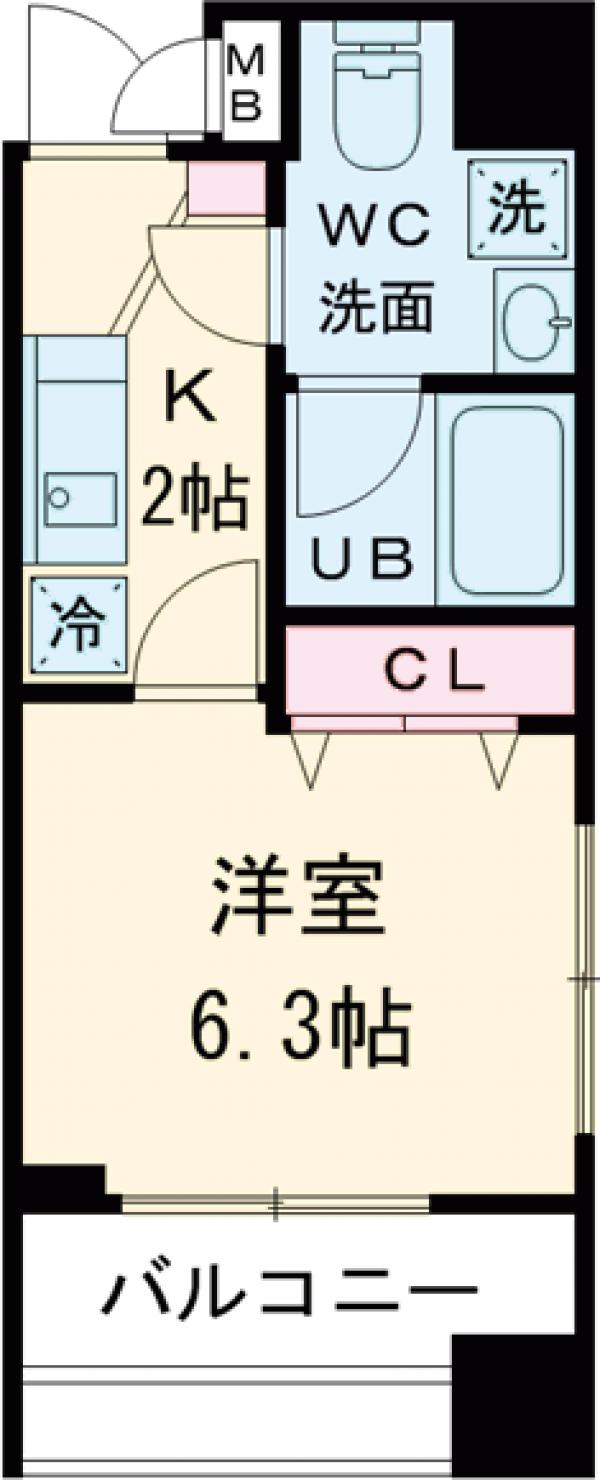 アーデン町田の間取り