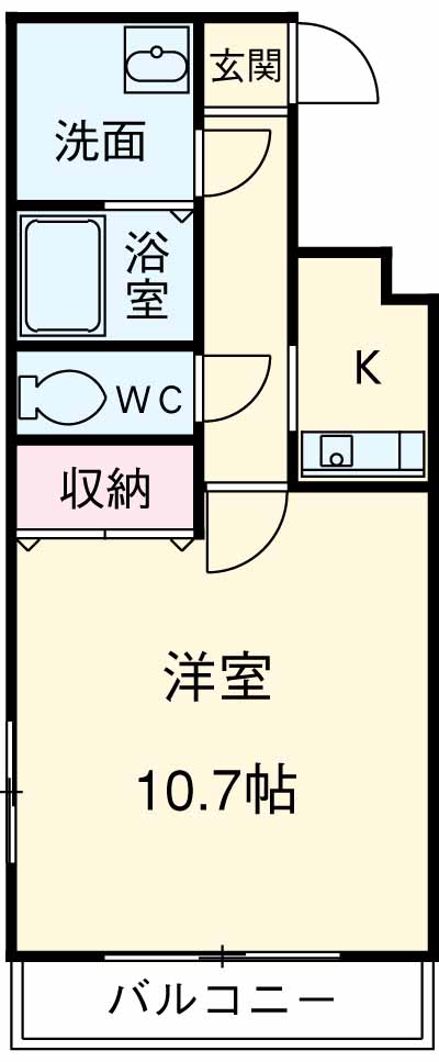 パークサイドヒルズの間取り