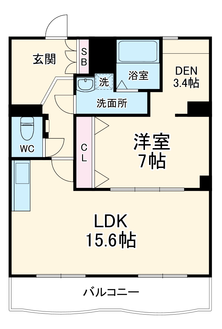 リスペランツァの間取り