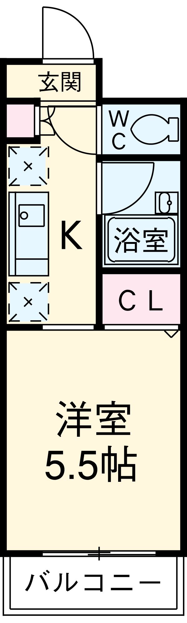 サウスシティ阿佐ヶ谷の間取り