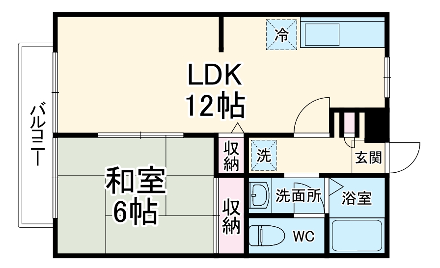 ボニータの間取り