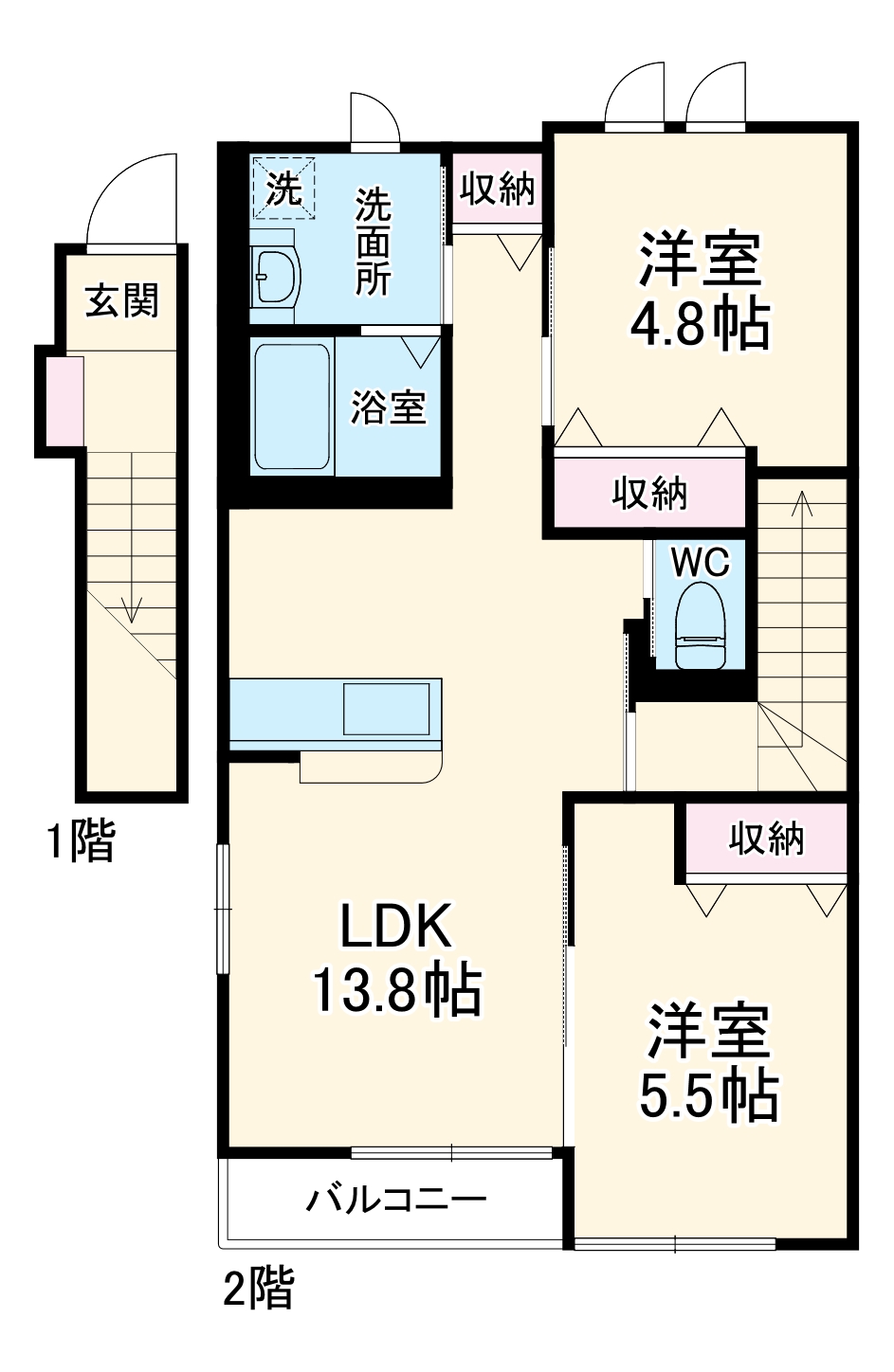 ウィングⅡの間取り