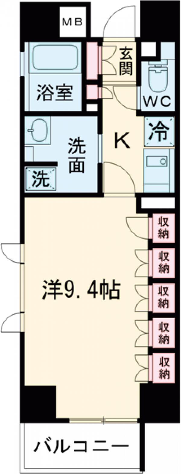 イトーピア池袋メトロポリタンの間取り