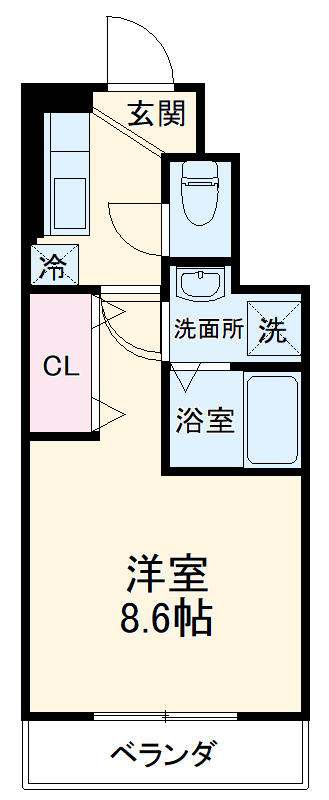 メルヴェーユの間取り