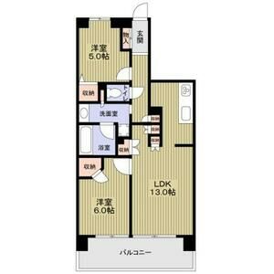 グランダジュール千葉みなとの間取り