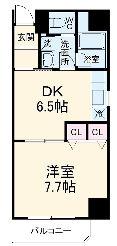 オーキッドレジデンス千葉中央の間取り