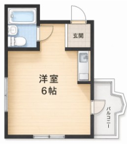 ルフェリ松庵の間取り
