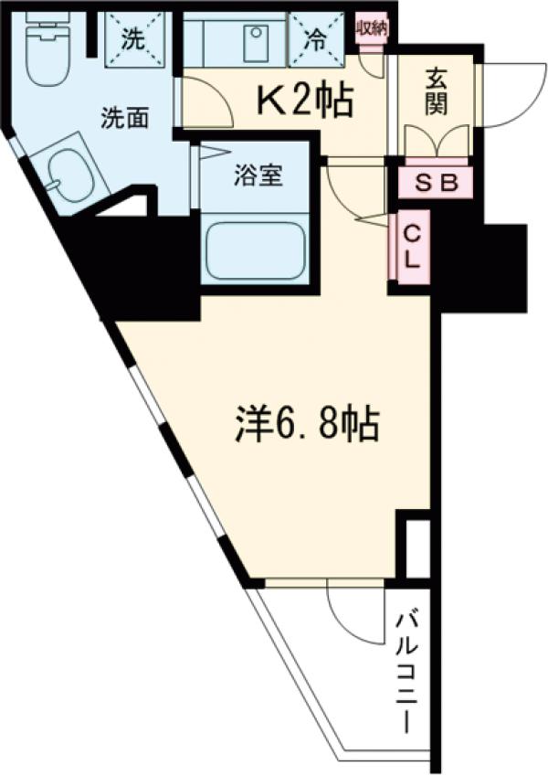 ＢＰＲレジデンス町田の間取り