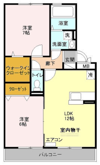 ソレアードの間取り